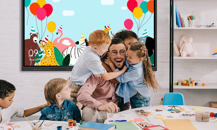 Spinner timer whiteboard